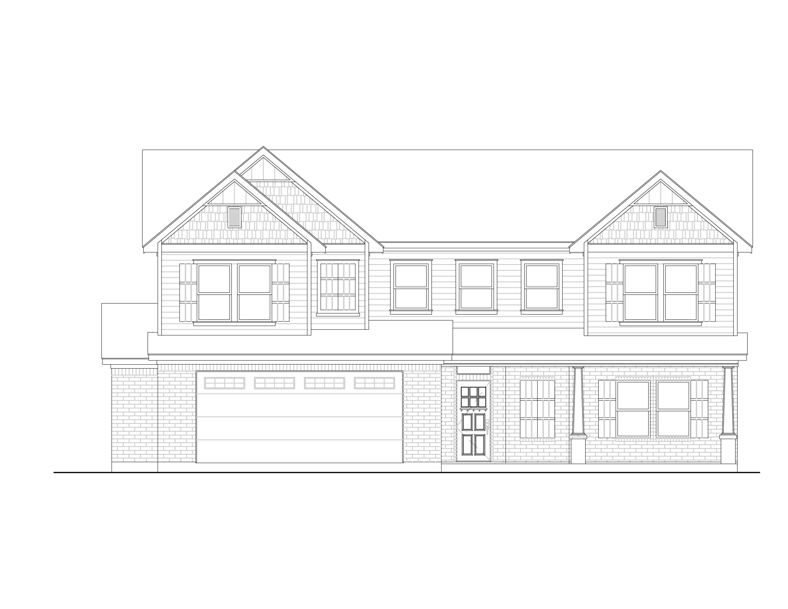 8025 Cedel Front Elevation