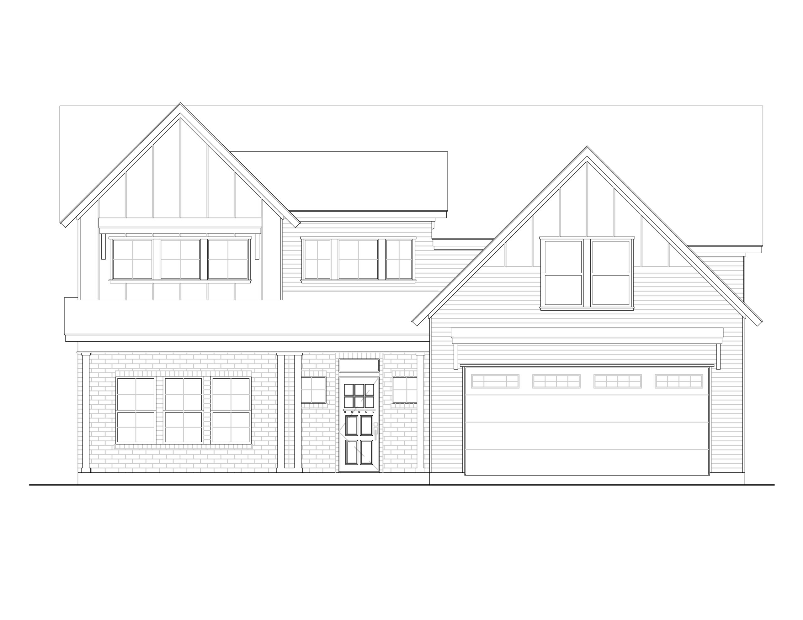 9621 Larston Front Elevation